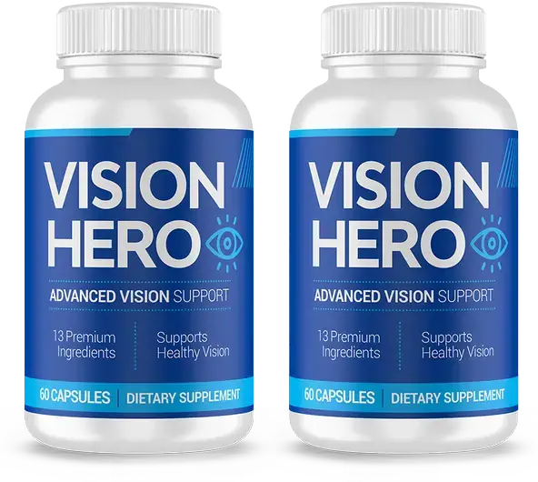 Vision Hero 2 bottles package