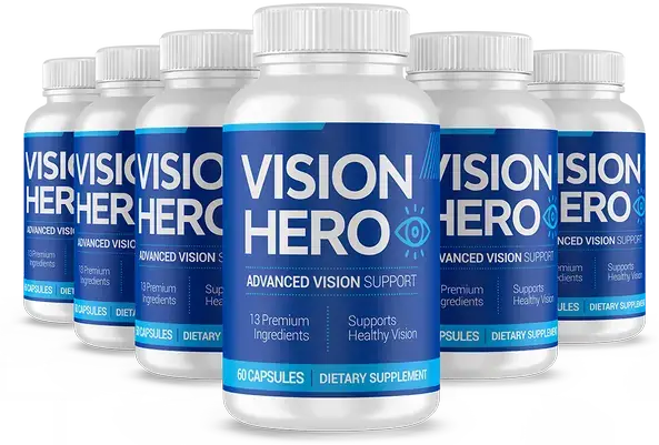 Vision Hero 6 bottles package