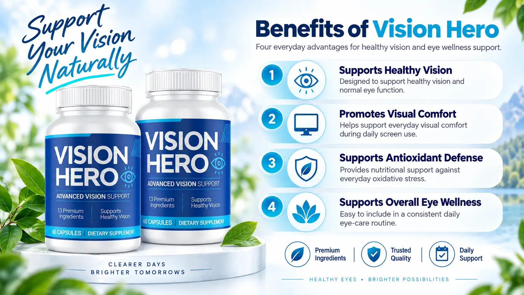 Vision Hero benefits infographic